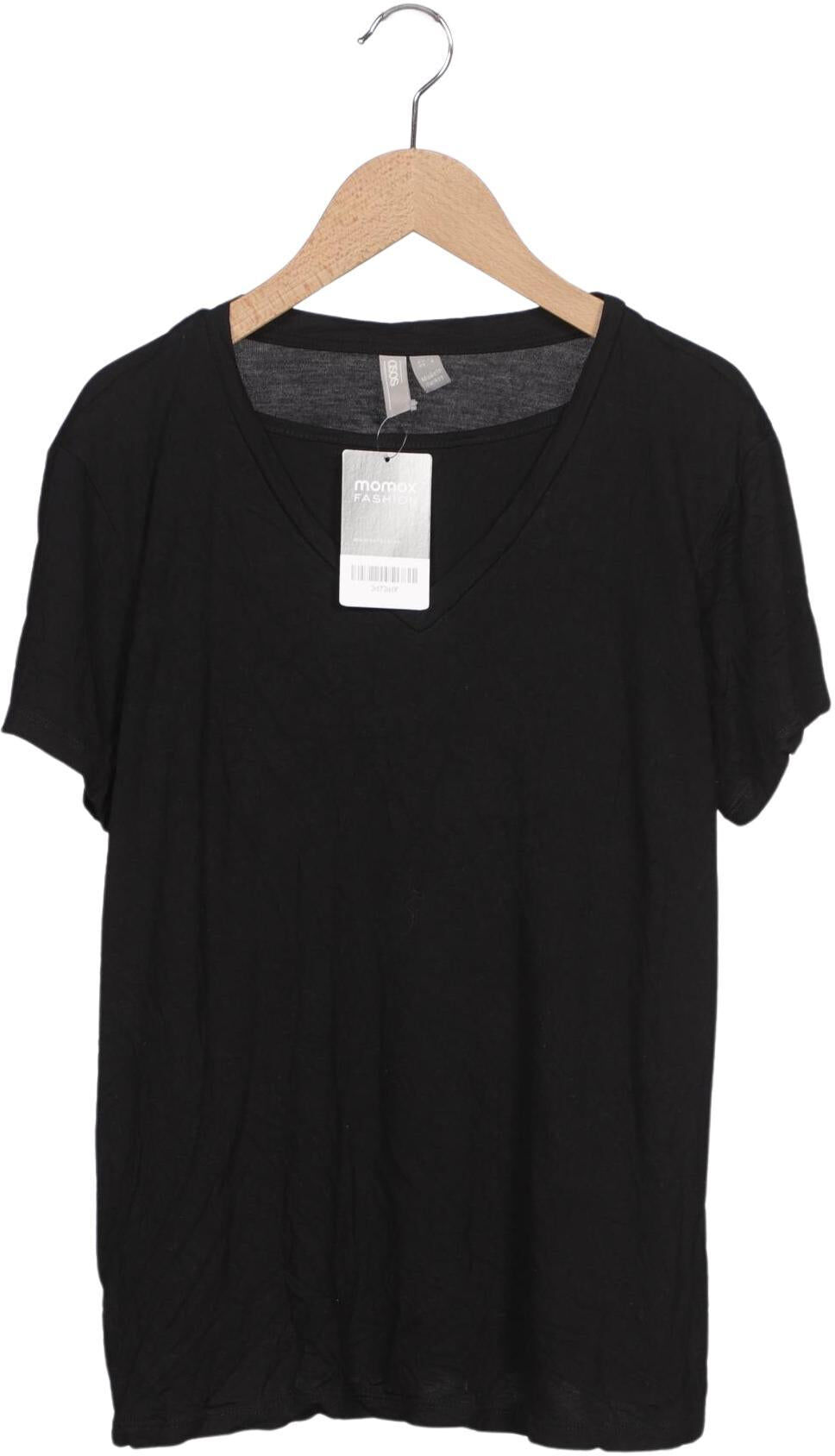 asos Maternity Damen T-Shirt, Schwarz, Gr. EU 36, Viskose - Second Hand