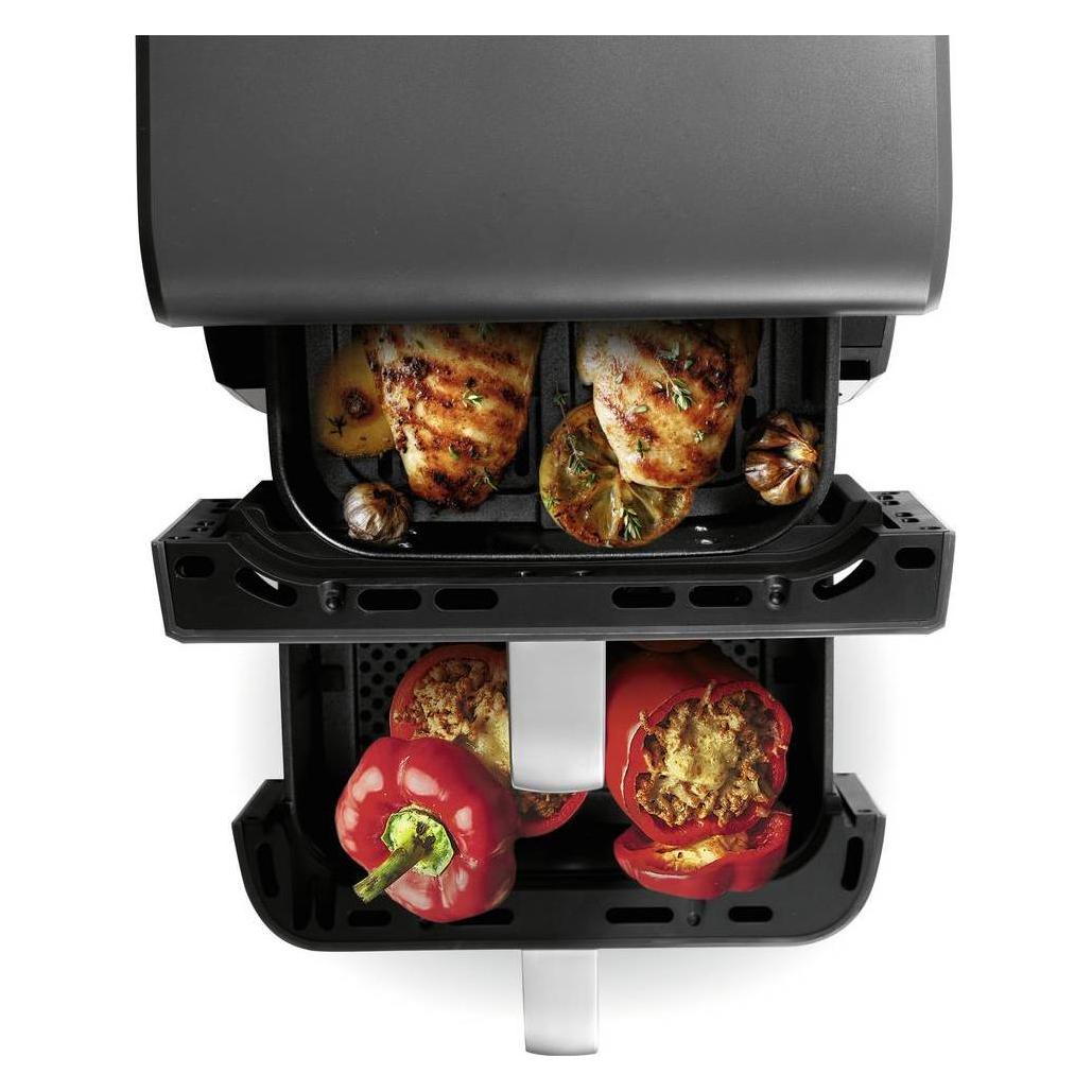 Gourmetmaxx Friggitrice ad Aria a Doppia Camera FryUp (10 l) (16404)