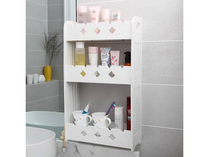 Étagère de rangement murale sans poinçon pour cosmétiques, support d'aspiration, étagère de toilette, support de cuisine
