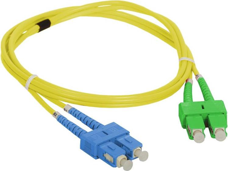 Alantec Patchkabel SM SC/APC-SC dubbelkern 5 meter