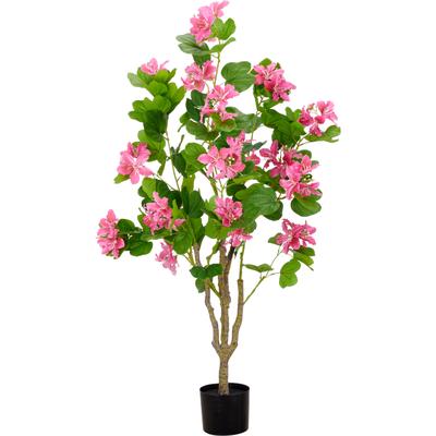 Kunstbaum CREATIV GREEN "Bauhinia", pink, H:125cm, Obermaterial: 75% Polyester, 25% Kunststoff, Kunstpflanzen, mit traumhaft schönen Blüten