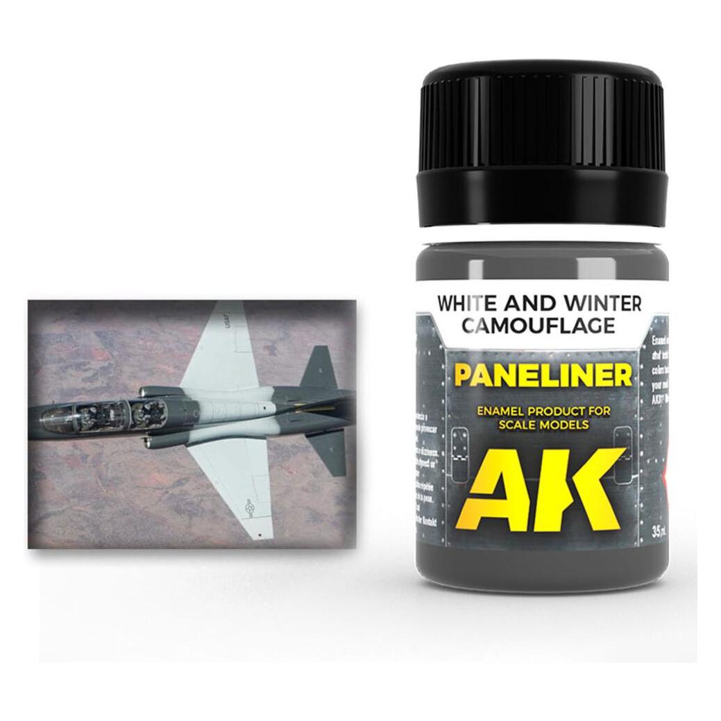 AK Interactive Paneliner for white and winter camouflage 35ml (35 ml) (AK2074)