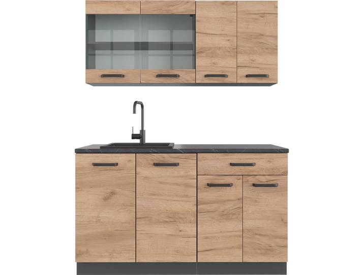 Cuisine Vicco R-Line Chêne de force doré 140cm sans PT\, Model 34950