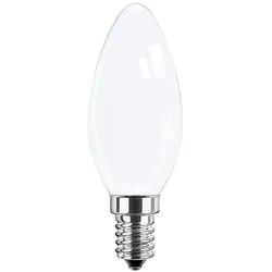 HWH LED Filament Kerzenform E14, 2.5W 2700K 250lm 300°, Glas opal BLU-48625