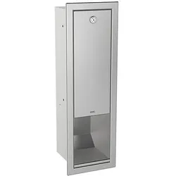 KWC Aquarotter Seifenspender, RODAN, Edelstahl, 116x321x143 mm, Unterputz, 2000090066 2000090066
