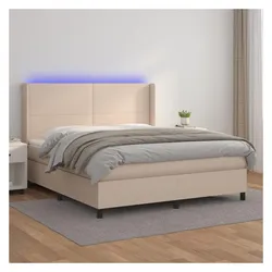 vidaXL, Boxspringbett, Byron Plain design (160 x 200 cm)