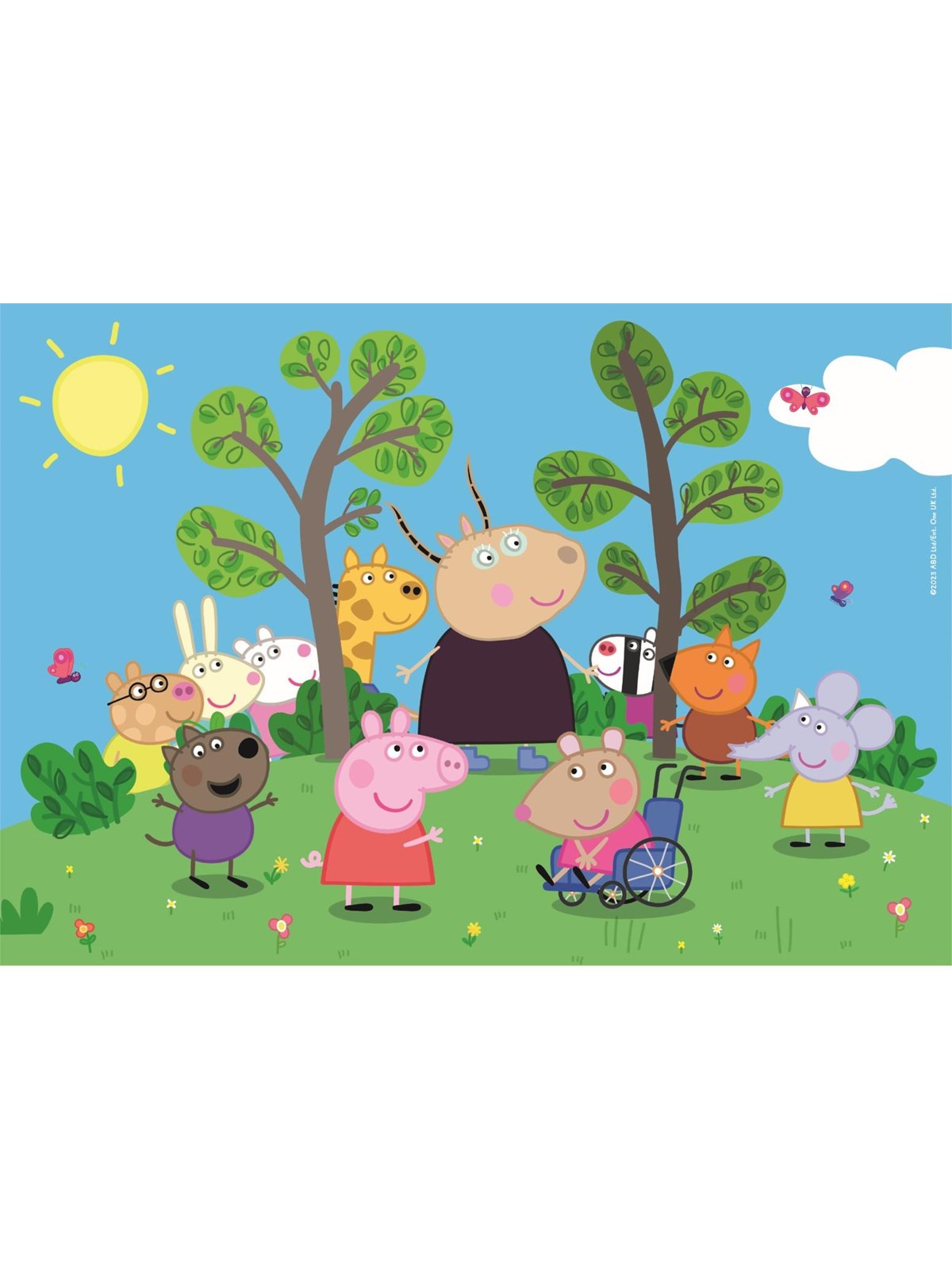 Clementoni Puslespil Maxi Gurli Gris 2D Puzzles