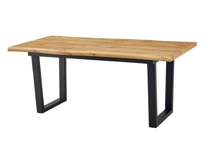 Esstisch Baumkanten Optik ausziehbar - 180 cm Eiche - IRINA