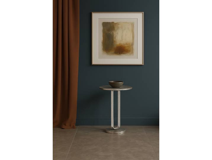 Table d’appoint Gapoyi Ø 38cm Argenté