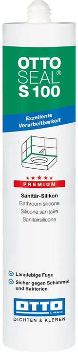 OTTOSEAL® Carton De 20 Pièces Otto Chemie Silicone Ottoseal S100 Gris Argenté