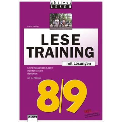 Lesetraining 8/9, Geheftet von Karin Pfeiffer, Stolz, 978-3-89778-287-7