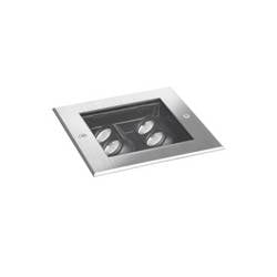Brumberg 14675223 LED-Boden-Einbauleuchte ohne LED 8 W Edelstahl