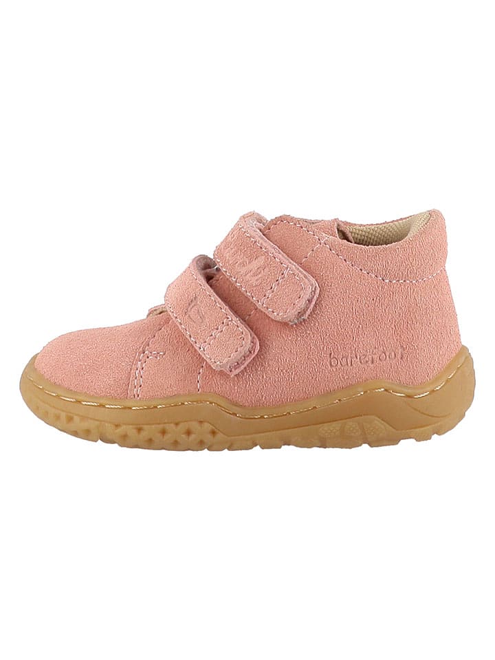 Lurchi Leder-Lauflern-Barfußschuhe "Sorik" in Rosa - 26