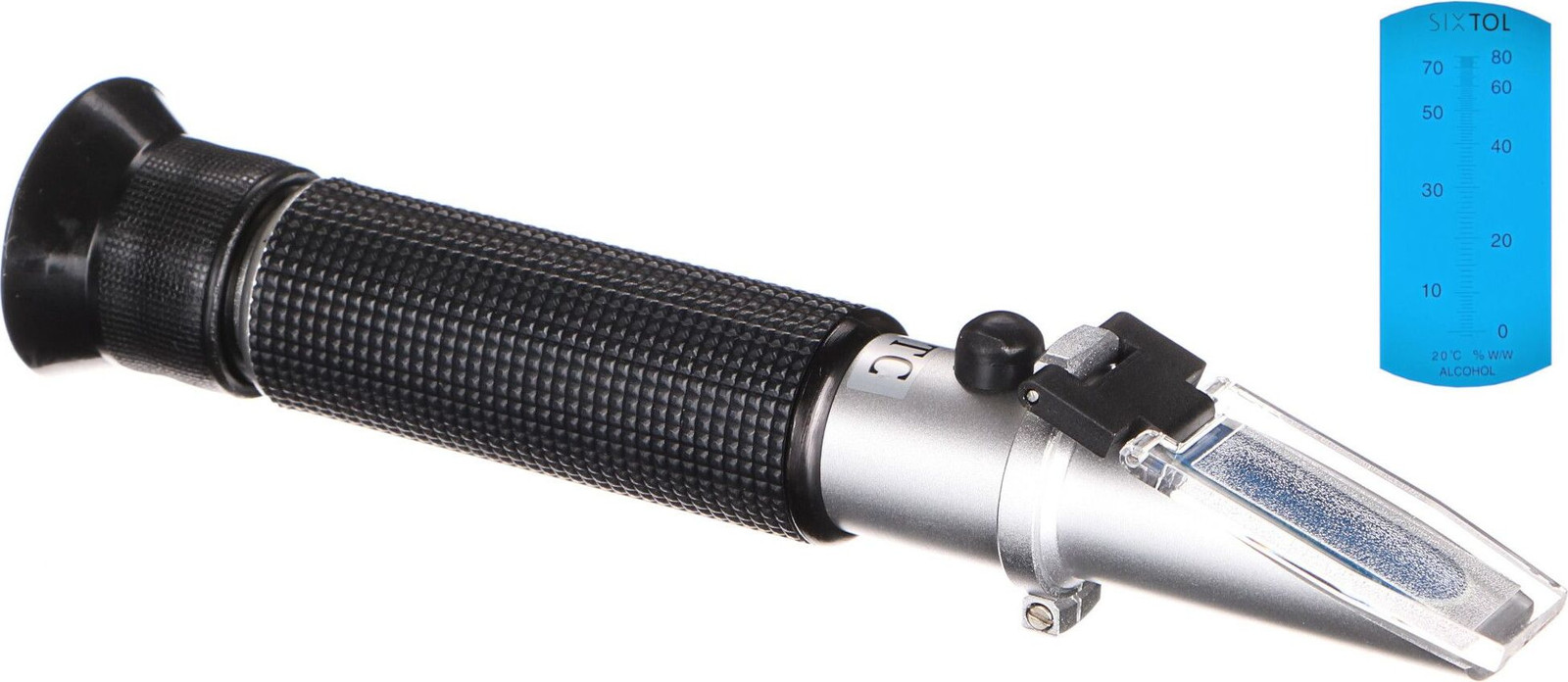 Sixtol Refractometer AT 80 voor het meten van het alcoholvolumeprofiel