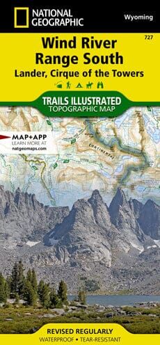 Wind River Range South Lander, Cirque des tours   National Geographic