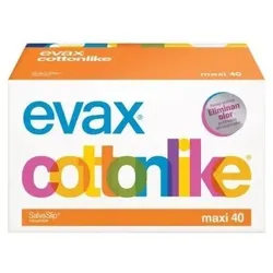 Evax Cottonlike Maxi Slipeinlagen 40 Einheiten