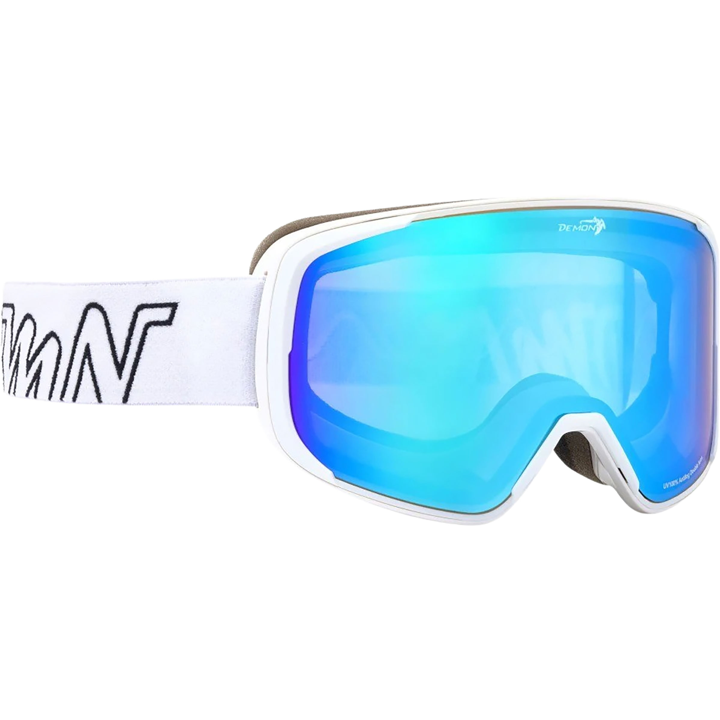 Demon Provider Skibrille Skibrillen weiss Skifahren | Freeride