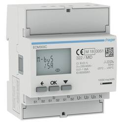 Hager ECM300C Wechsel-, Drehstromzähler digital MID-konform: Ja 1 St.