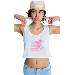 Roxy Damen Top Magic Sunset Crop Coconut Milk - L - L
