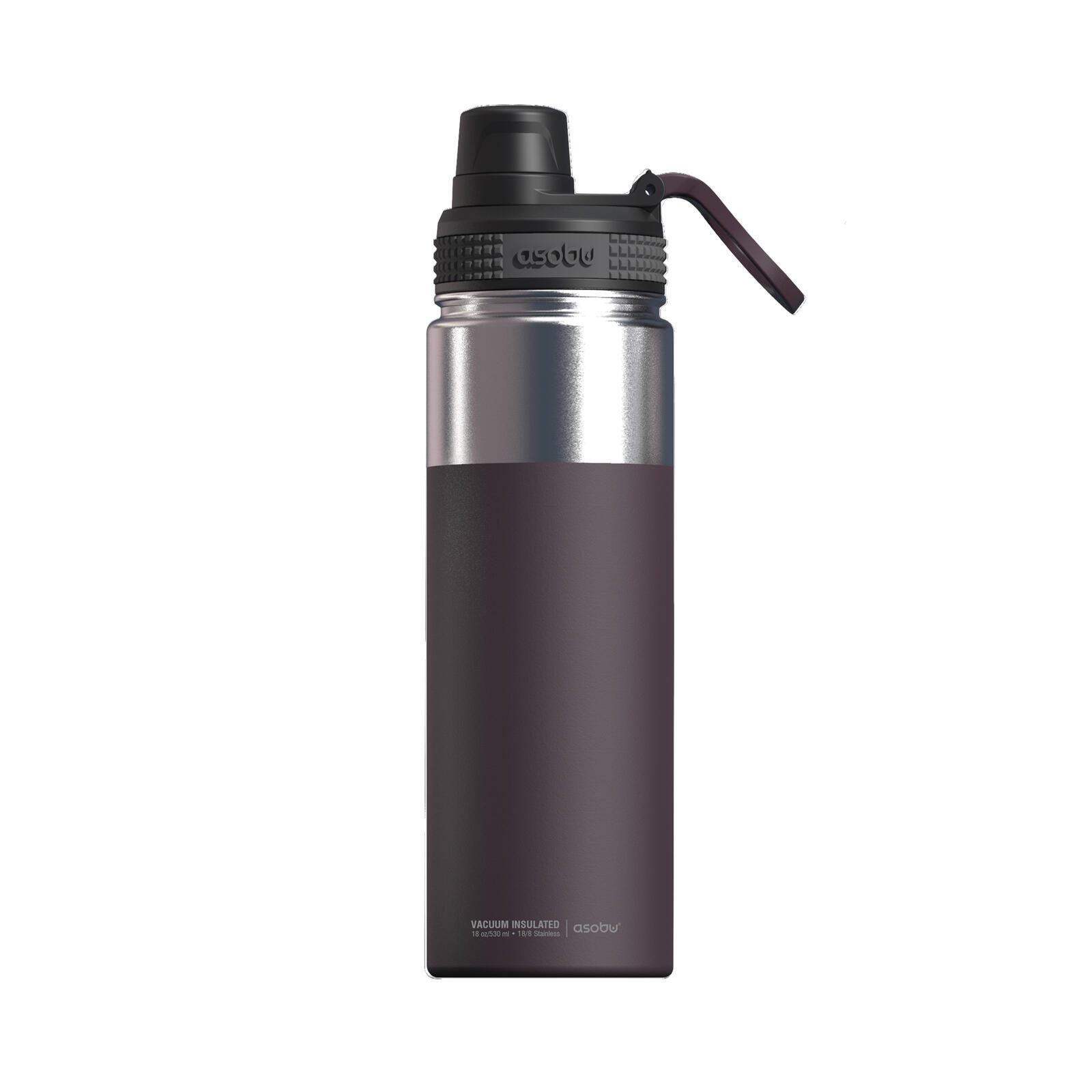 Asobu Alpine Flask isolierte Outdoorflasche aus Edelstahl - 530ml - burgunderrot (TMF6 burgundy) 305441