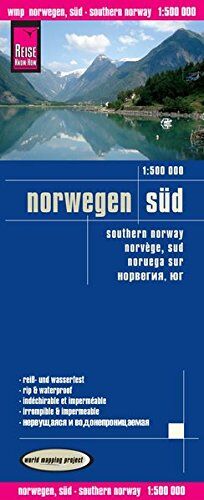 Reise Know-How Verlag Peter Rump, Reise Know-How Verlag - Reise Know-How Landkarte Norwegen Süd (1:500.000): world mapping project - Preis vom 09.10.2026 07:28:09 h