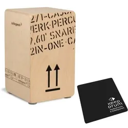 Schlagwerk CP 404 Cajon mit Sitzpad (Cajon), Perkussion, Braun, Schwarz