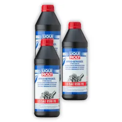 3x Getriebeöl LIQUI MOLY 1410 Hypoid Getriebe Öl (GL5) LS SAE 85W-90 Achsen 1Liter
