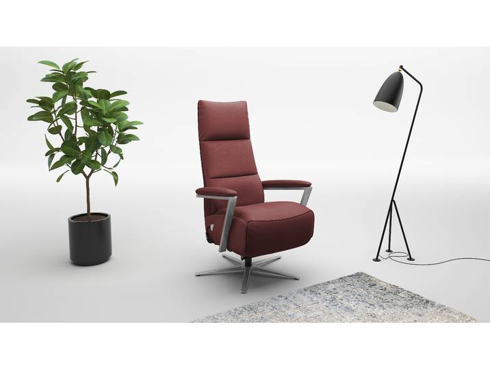 sit&more Vario Comfort, inkl. Kopfteilverstellung & 360 Drehfunktion mit Gasdruck, Höhe der Armlehnen 64cm