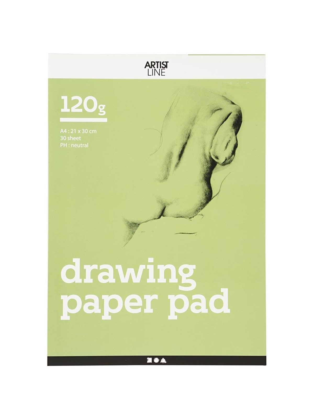 Creativ Company Drawing Pad White A4 120gr 30 Sheets