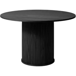 designline »Nola« Esstisch schwarz Ø 120 cm