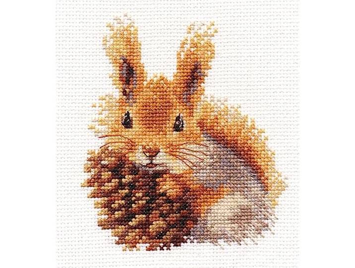 Squirrel Cross Stitch Kit
