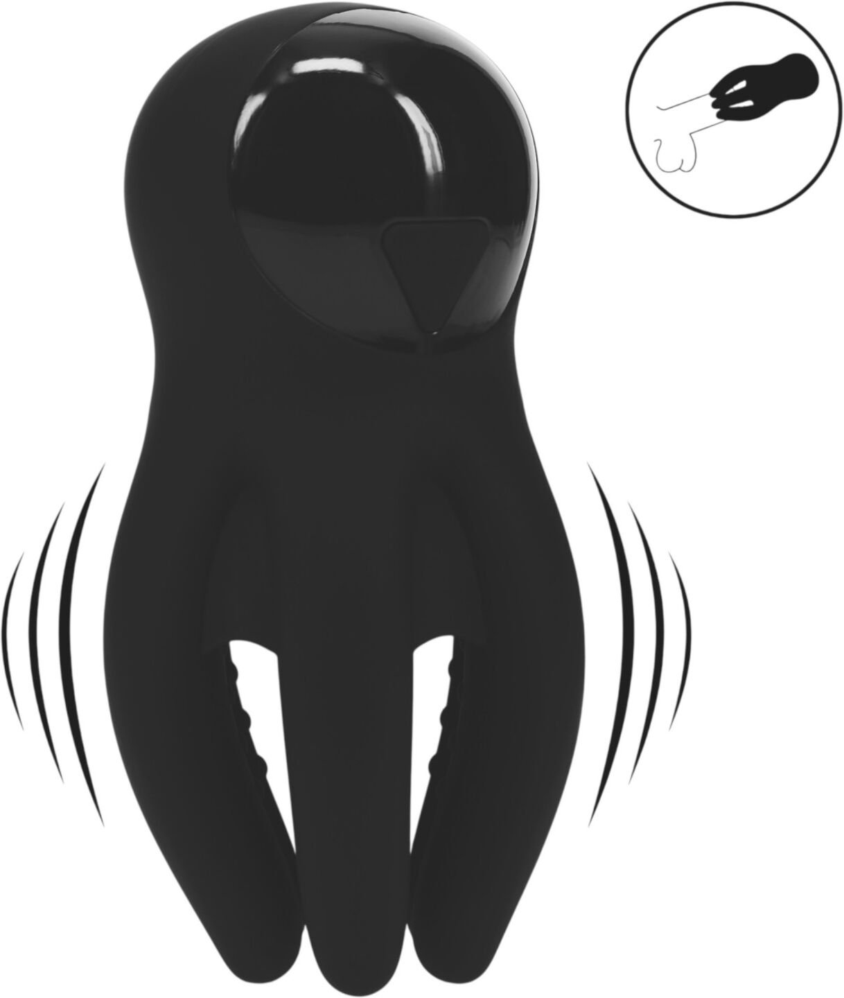 Levelz - Digital Acorn Vibrator (Black)
