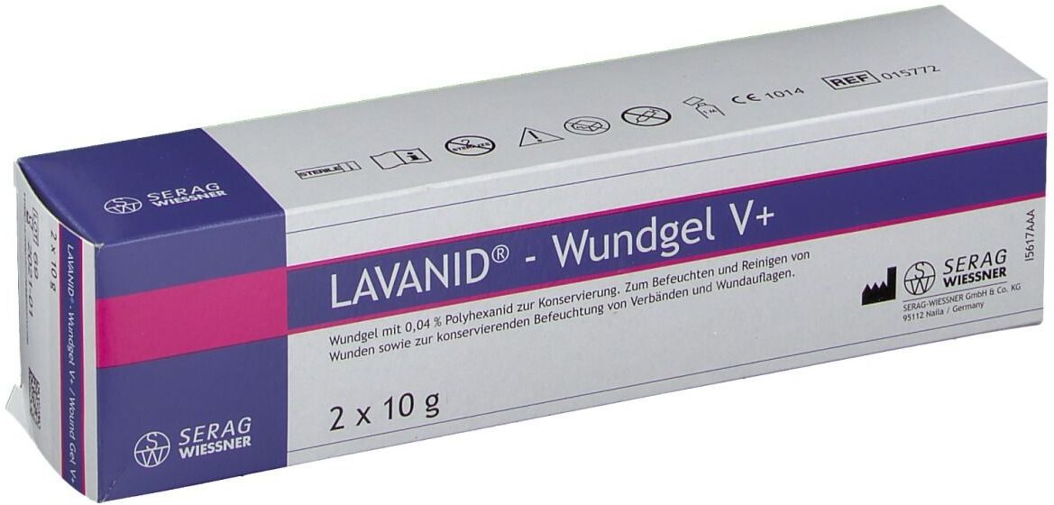 Lavanid Wundgel V+ 2x10 g Gel