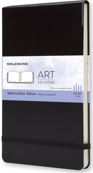 Moleskine Art Akvarel Album   L   Sort