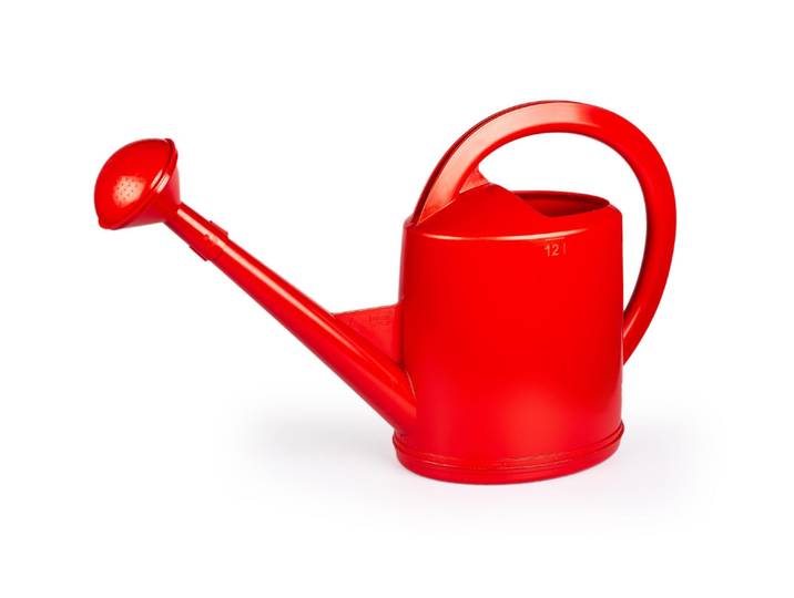 Giesskanne STÖCKLI Garten-Giesskanne 12l , rot, Kunststoff, Giesskannen, Giesskanne
