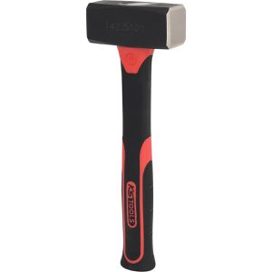 KS-Tools Fäustel 142.5101, 1000g Kopfgewicht, mit Fiberglasstiel