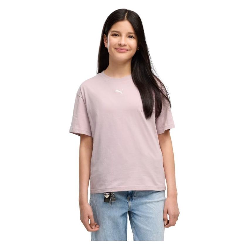 Puma ESS Centered Cat Logo Boxy Tee G (164) (685131)