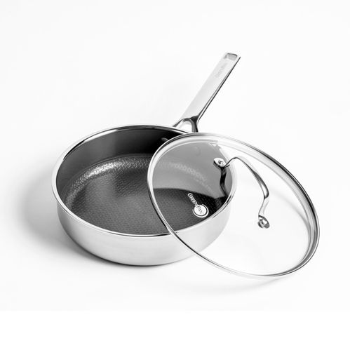 GreenPan Apex Schmorpfanne mit Deckel 24cm Edelstahl