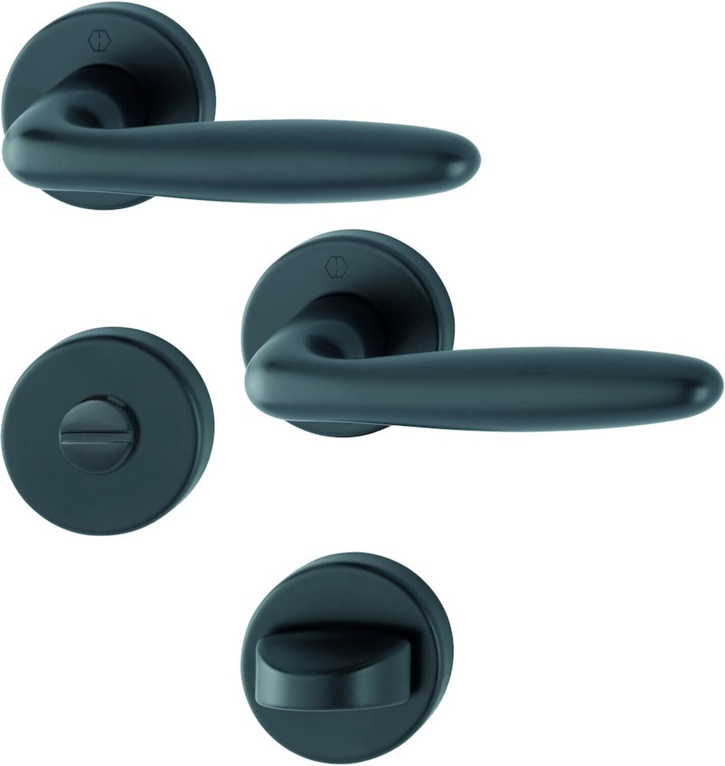 HOPPE Rosetten-Garnitur 1510/42KB/42KBS, F9714M,WC,37-47 (11908622)
