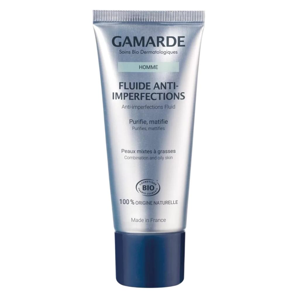 Gamarde BIO-Fluid gegen Hautunreinheiten Männer Argan & Thermalwasser - 40g - (40 ml, Rasiergel) (35327262)
