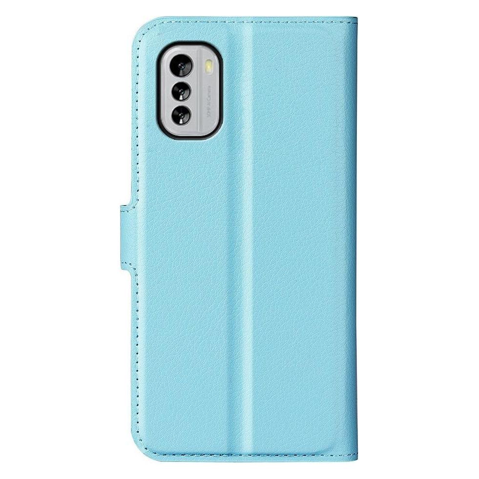 Cover-Discount Nokia G60 - Leder Etui Hülle blau (Nokia G60) (660120798E)