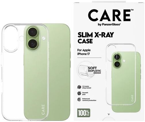 PanzerGlass Care Iphone 17 Fashion X-Ray Cover, Transparent