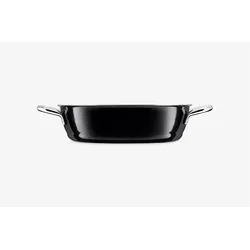Silit Schmorpfanne Servierpfanne 24cm Pfanne Professionell Induktion Silargan, Pfanne + Kochtopf, Schwarz