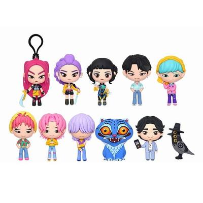 Taschenclips K-Pop Demon Hunter 3D PVC-Taschenanhänger Series 1 Display (24)