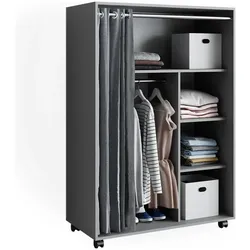 Vicco, Kinderkleiderschrank, Doros (100 x 50 x 146.60 cm)