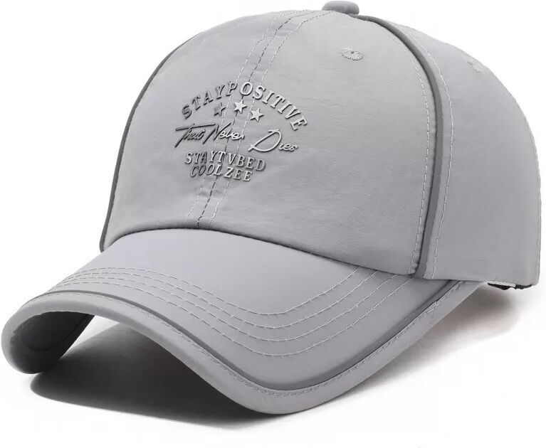 INF Casquette de baseball - Respirante et protection solaire Gris
