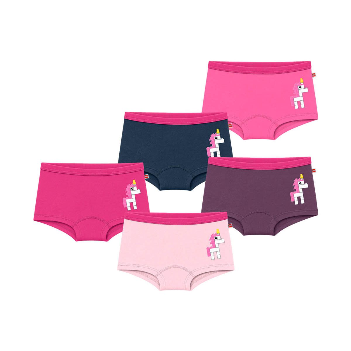 LEGO® kidswear LWAYO 701 - 5-PACK Hipsters light pink (4015) 92 60-1101-1627-4015-92