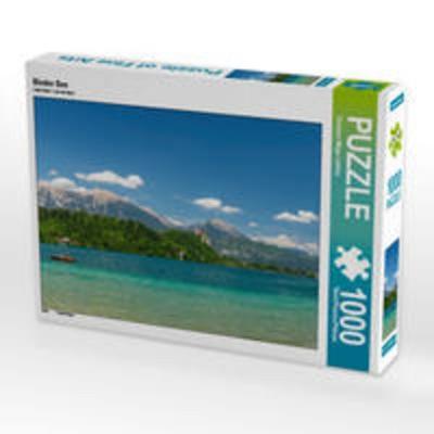 CALVENDO Puzzle Bleder See 1000 Teile Lege-Größe 64 x 48 cm Foto-Puzzle Bild von Thorsten Wege / twfoto