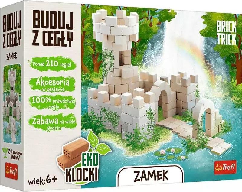 Trefl Klocki Brick Trick Kasteel van bakstenen