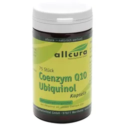 COENZYM Q10 UBIQUINOL 100 mg Kapseln 75 St